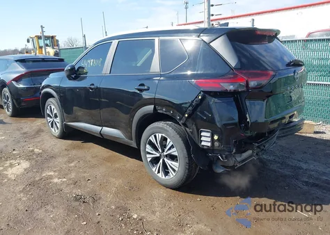 2023 Nissan Rogue Sv Intelligent Awd из США, поврежденный, VIN 5N1BT3BBXPC778522